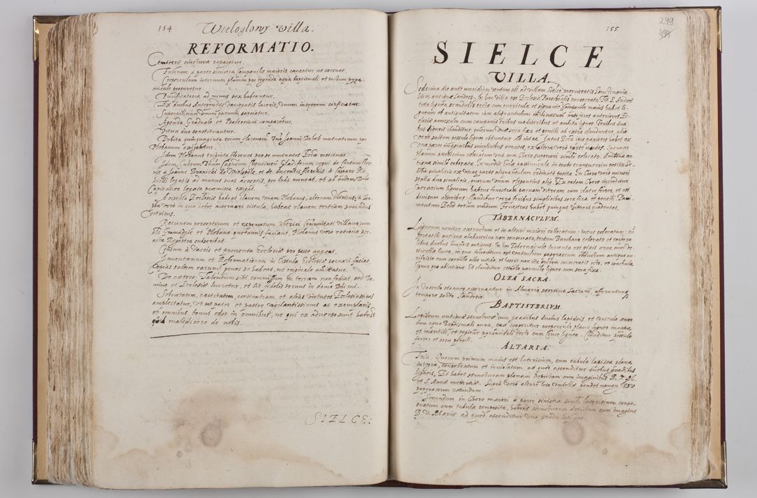 Zdjęcie nr 277 dla obiektu archiwalnego: Visitatio externa diversarum dioecesis Cracoviensis ecclesiarum sub R. D. Petro Tylicki, episcopo Cracoviensi facta a. D. 1607