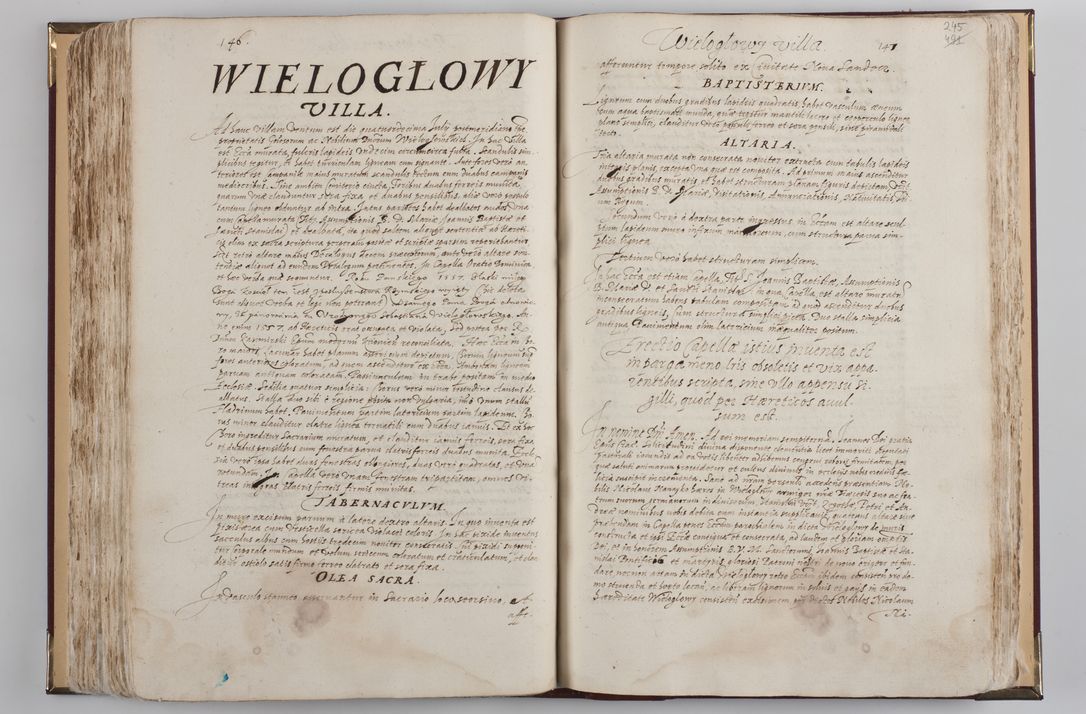 Zdjęcie nr 271 dla obiektu archiwalnego: Visitatio externa diversarum dioecesis Cracoviensis ecclesiarum sub R. D. Petro Tylicki, episcopo Cracoviensi facta a. D. 1607
