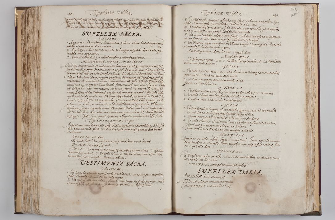 Zdjęcie nr 268 dla obiektu archiwalnego: Visitatio externa diversarum dioecesis Cracoviensis ecclesiarum sub R. D. Petro Tylicki, episcopo Cracoviensi facta a. D. 1607