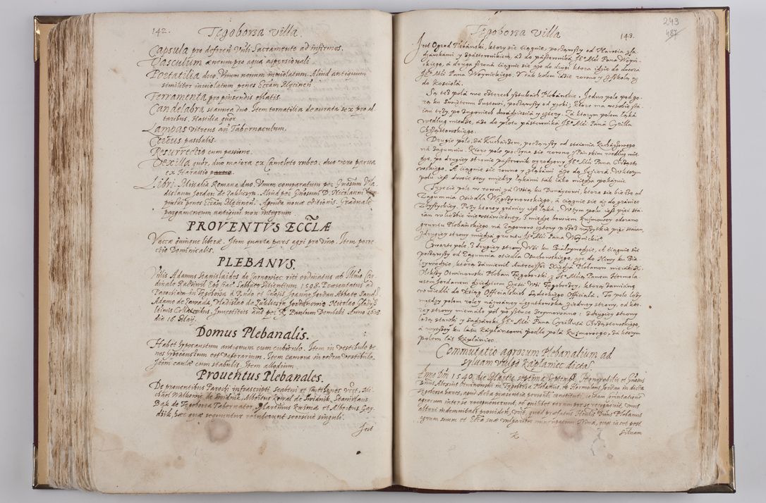 Zdjęcie nr 269 dla obiektu archiwalnego: Visitatio externa diversarum dioecesis Cracoviensis ecclesiarum sub R. D. Petro Tylicki, episcopo Cracoviensi facta a. D. 1607