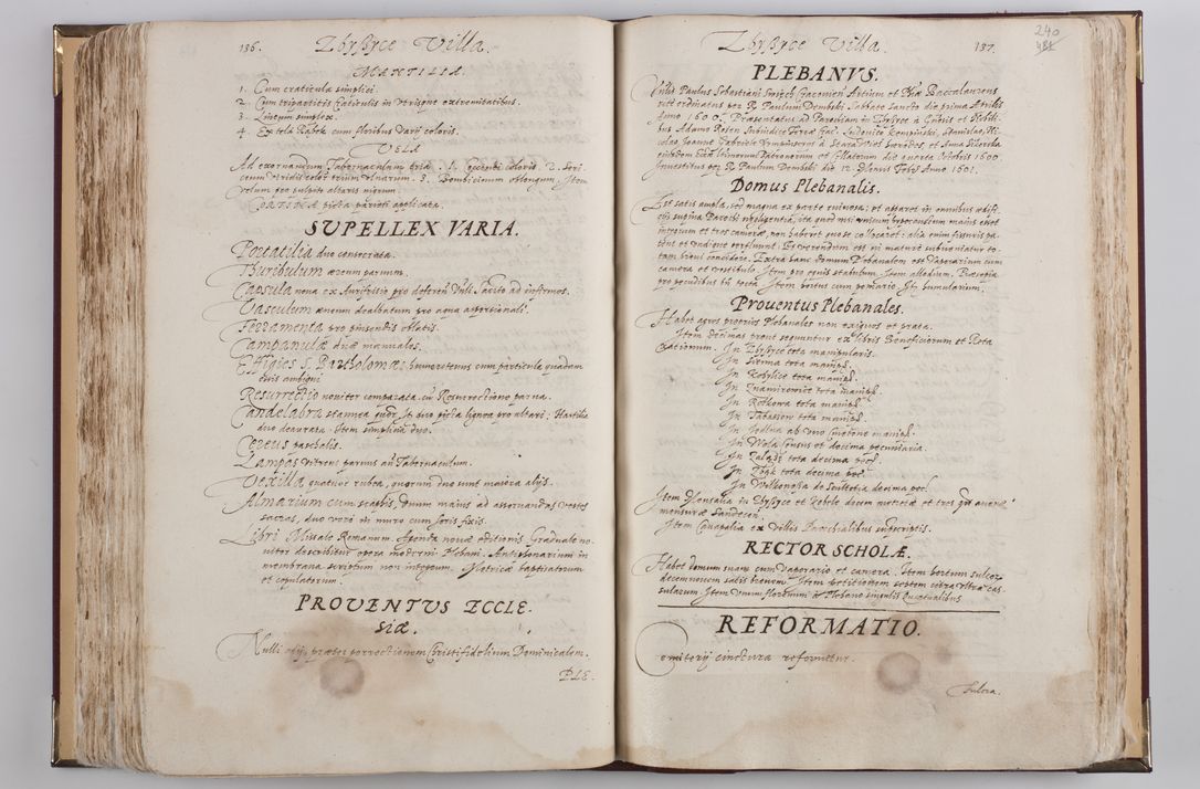 Zdjęcie nr 266 dla obiektu archiwalnego: Visitatio externa diversarum dioecesis Cracoviensis ecclesiarum sub R. D. Petro Tylicki, episcopo Cracoviensi facta a. D. 1607