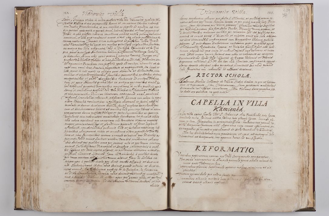 Zdjęcie nr 258 dla obiektu archiwalnego: Visitatio externa diversarum dioecesis Cracoviensis ecclesiarum sub R. D. Petro Tylicki, episcopo Cracoviensi facta a. D. 1607