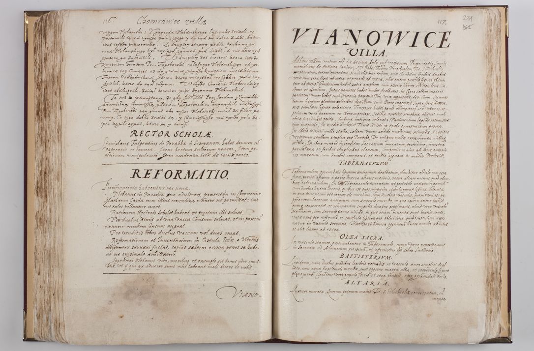 Zdjęcie nr 254 dla obiektu archiwalnego: Visitatio externa diversarum dioecesis Cracoviensis ecclesiarum sub R. D. Petro Tylicki, episcopo Cracoviensi facta a. D. 1607