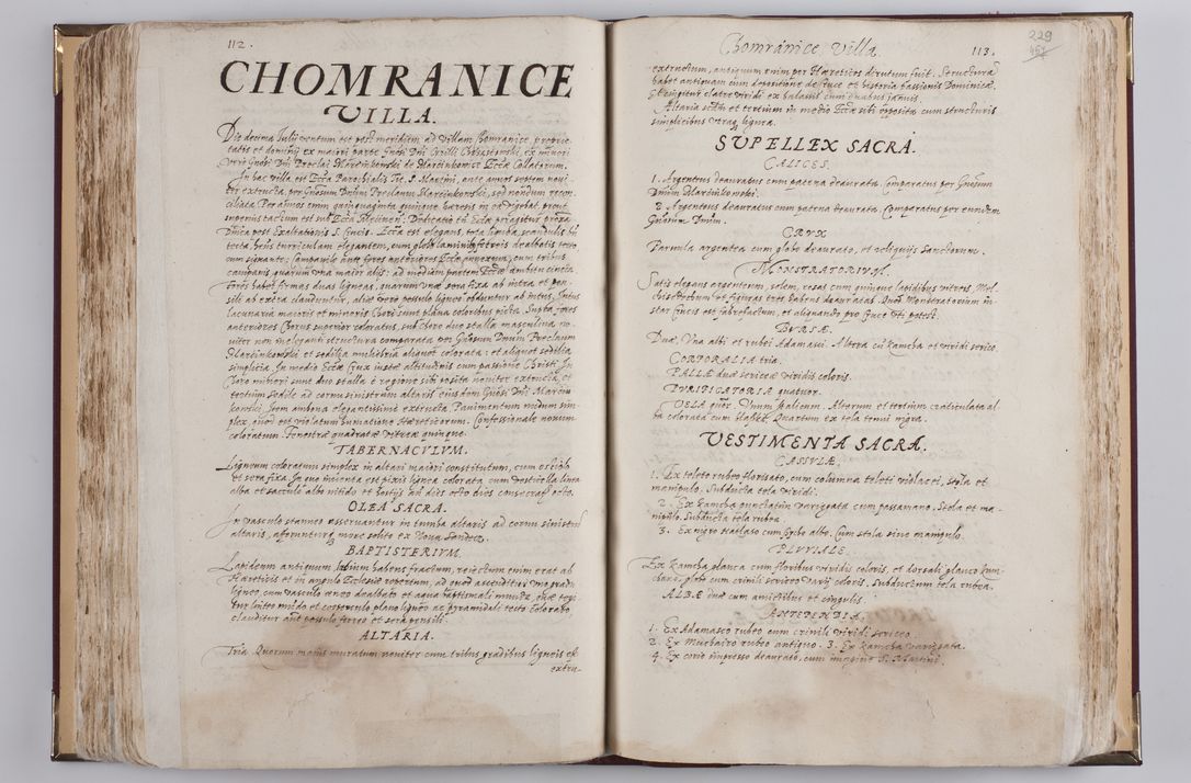 Zdjęcie nr 252 dla obiektu archiwalnego: Visitatio externa diversarum dioecesis Cracoviensis ecclesiarum sub R. D. Petro Tylicki, episcopo Cracoviensi facta a. D. 1607