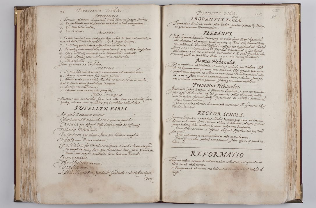 Zdjęcie nr 248 dla obiektu archiwalnego: Visitatio externa diversarum dioecesis Cracoviensis ecclesiarum sub R. D. Petro Tylicki, episcopo Cracoviensi facta a. D. 1607
