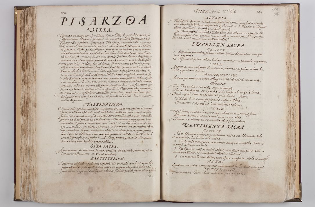 Zdjęcie nr 247 dla obiektu archiwalnego: Visitatio externa diversarum dioecesis Cracoviensis ecclesiarum sub R. D. Petro Tylicki, episcopo Cracoviensi facta a. D. 1607