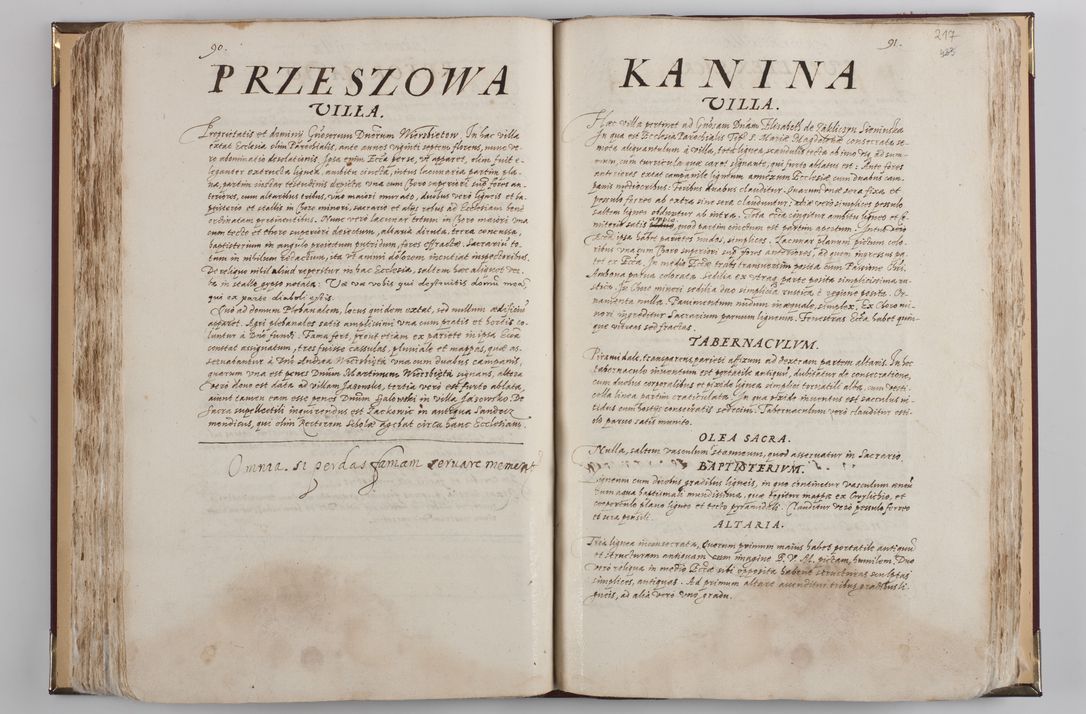 Zdjęcie nr 240 dla obiektu archiwalnego: Visitatio externa diversarum dioecesis Cracoviensis ecclesiarum sub R. D. Petro Tylicki, episcopo Cracoviensi facta a. D. 1607