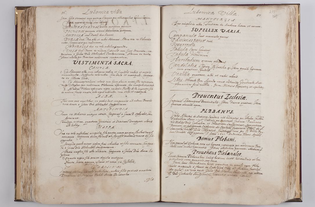 Zdjęcie nr 238 dla obiektu archiwalnego: Visitatio externa diversarum dioecesis Cracoviensis ecclesiarum sub R. D. Petro Tylicki, episcopo Cracoviensi facta a. D. 1607