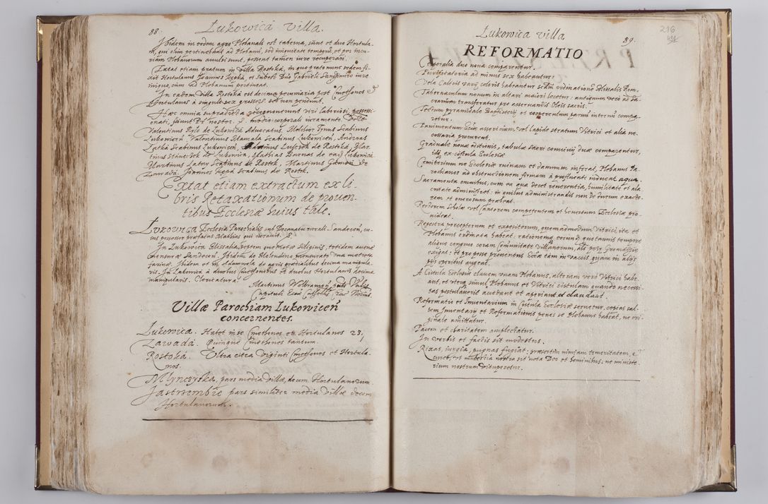 Zdjęcie nr 239 dla obiektu archiwalnego: Visitatio externa diversarum dioecesis Cracoviensis ecclesiarum sub R. D. Petro Tylicki, episcopo Cracoviensi facta a. D. 1607