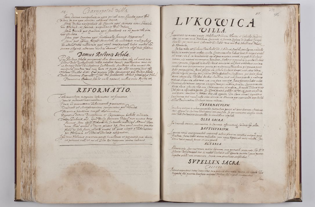 Zdjęcie nr 237 dla obiektu archiwalnego: Visitatio externa diversarum dioecesis Cracoviensis ecclesiarum sub R. D. Petro Tylicki, episcopo Cracoviensi facta a. D. 1607