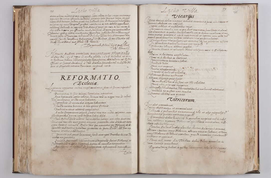 Zdjęcie nr 234 dla obiektu archiwalnego: Visitatio externa diversarum dioecesis Cracoviensis ecclesiarum sub R. D. Petro Tylicki, episcopo Cracoviensi facta a. D. 1607