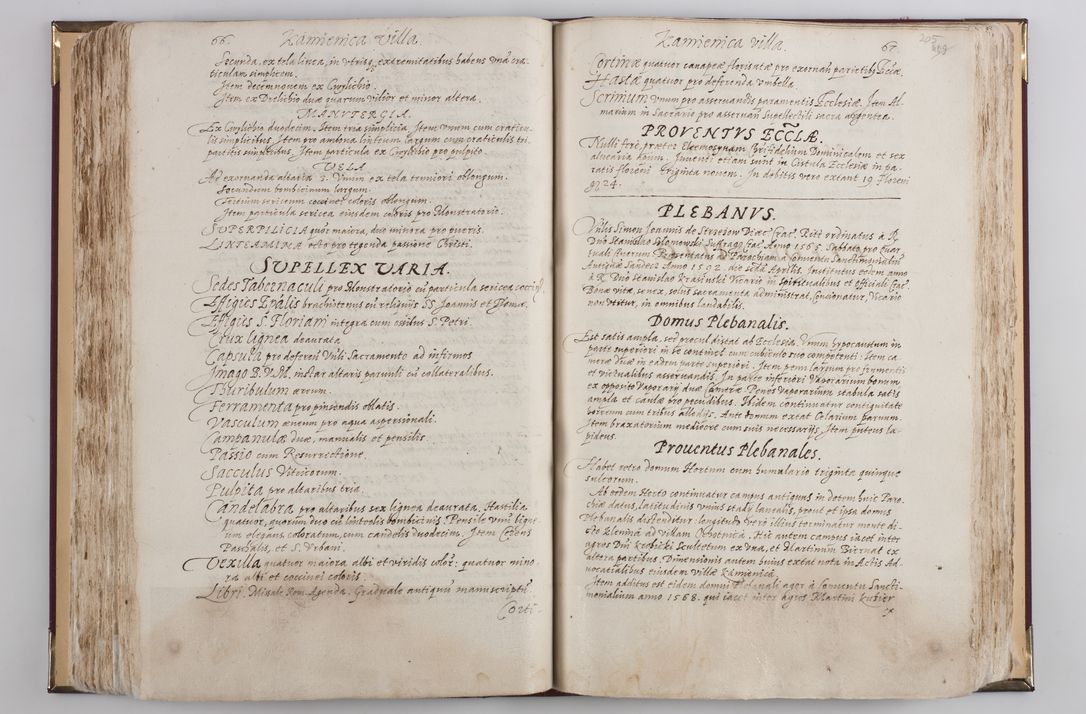 Zdjęcie nr 228 dla obiektu archiwalnego: Visitatio externa diversarum dioecesis Cracoviensis ecclesiarum sub R. D. Petro Tylicki, episcopo Cracoviensi facta a. D. 1607
