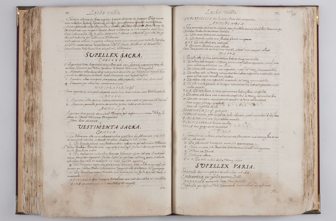 Zdjęcie nr 230 dla obiektu archiwalnego: Visitatio externa diversarum dioecesis Cracoviensis ecclesiarum sub R. D. Petro Tylicki, episcopo Cracoviensi facta a. D. 1607