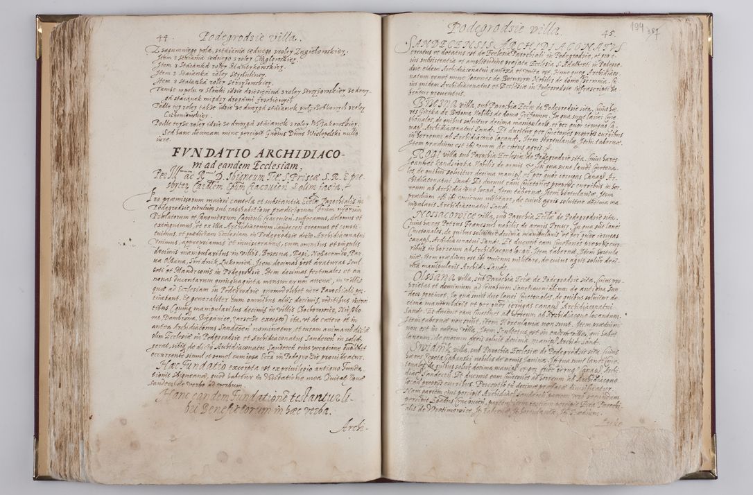 Zdjęcie nr 217 dla obiektu archiwalnego: Visitatio externa diversarum dioecesis Cracoviensis ecclesiarum sub R. D. Petro Tylicki, episcopo Cracoviensi facta a. D. 1607