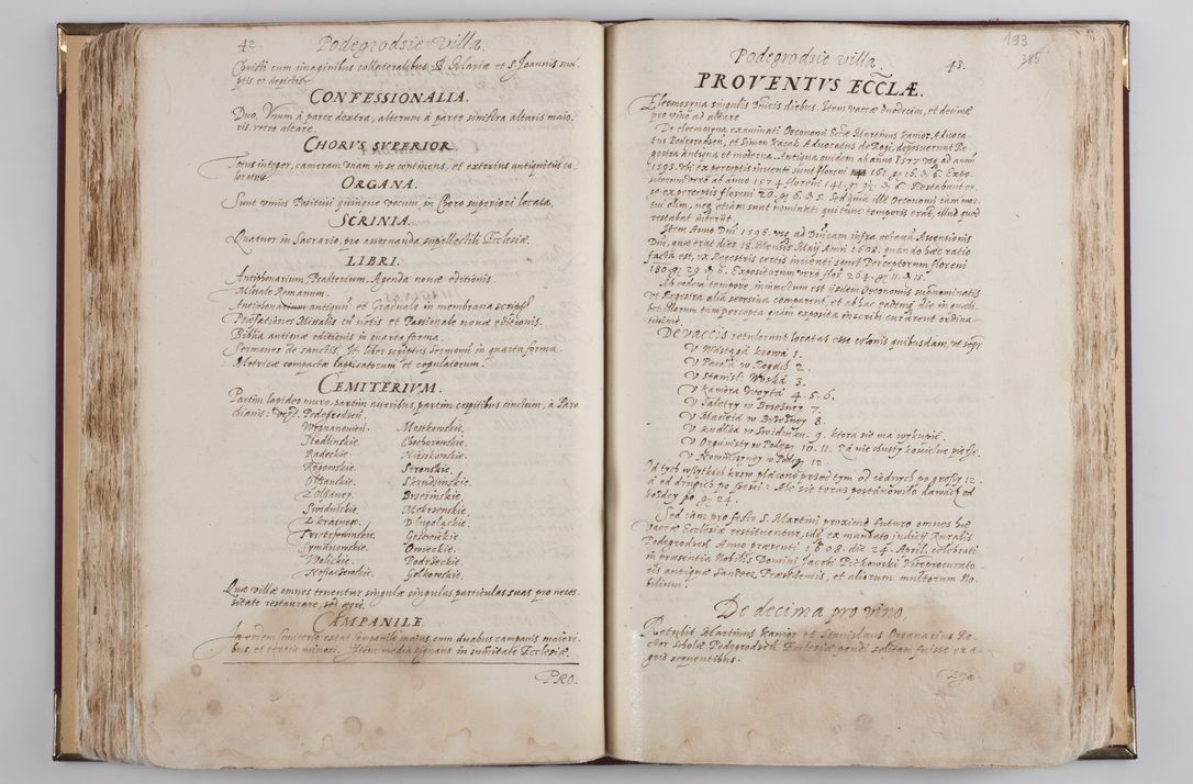 Zdjęcie nr 216 dla obiektu archiwalnego: Visitatio externa diversarum dioecesis Cracoviensis ecclesiarum sub R. D. Petro Tylicki, episcopo Cracoviensi facta a. D. 1607