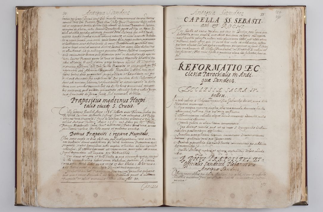 Zdjęcie nr 210 dla obiektu archiwalnego: Visitatio externa diversarum dioecesis Cracoviensis ecclesiarum sub R. D. Petro Tylicki, episcopo Cracoviensi facta a. D. 1607