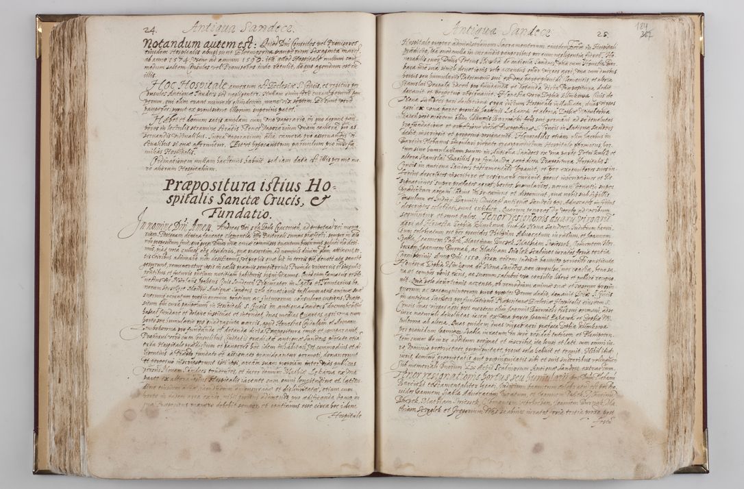 Zdjęcie nr 206 dla obiektu archiwalnego: Visitatio externa diversarum dioecesis Cracoviensis ecclesiarum sub R. D. Petro Tylicki, episcopo Cracoviensi facta a. D. 1607