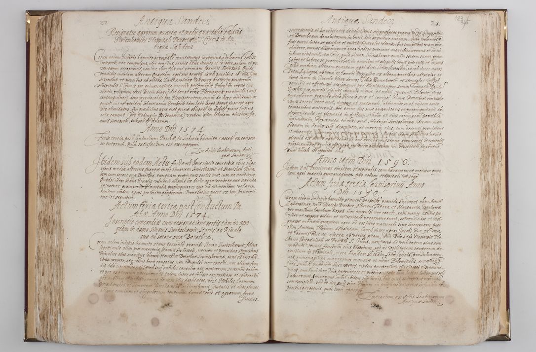 Zdjęcie nr 205 dla obiektu archiwalnego: Visitatio externa diversarum dioecesis Cracoviensis ecclesiarum sub R. D. Petro Tylicki, episcopo Cracoviensi facta a. D. 1607