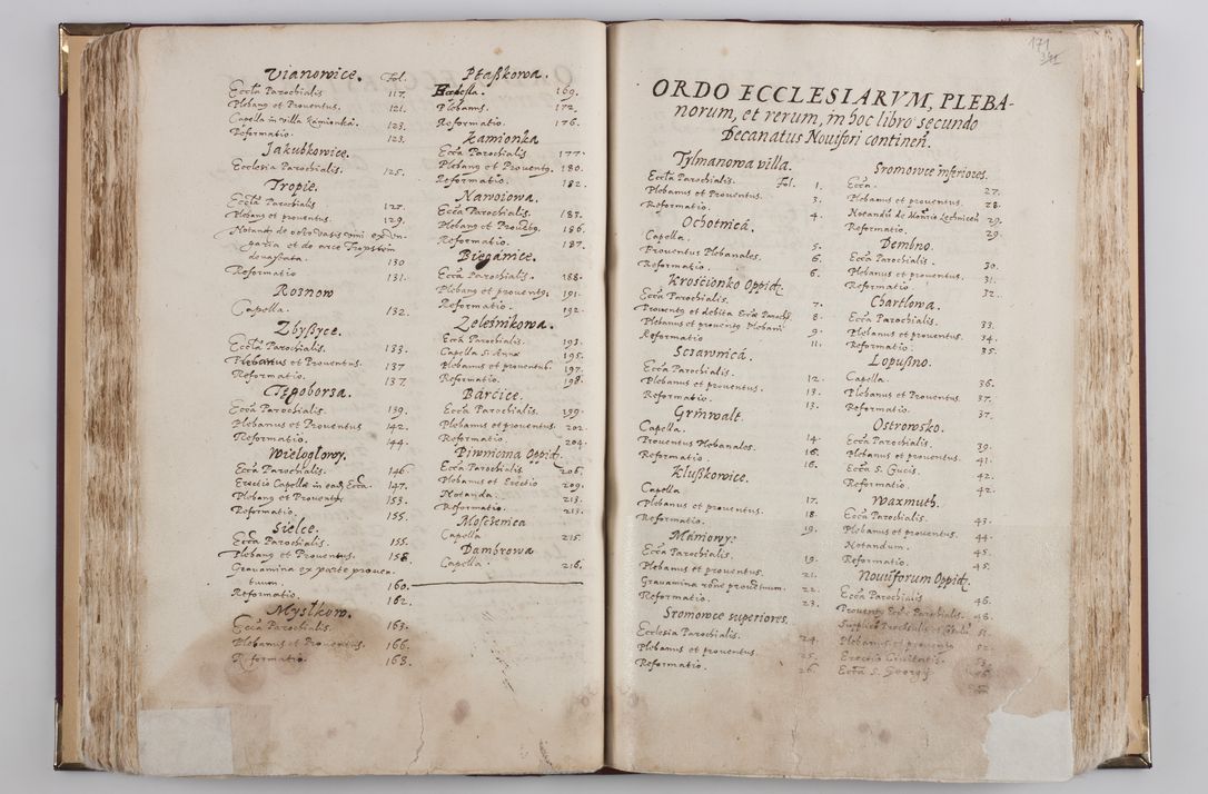 Zdjęcie nr 192 dla obiektu archiwalnego: Visitatio externa diversarum dioecesis Cracoviensis ecclesiarum sub R. D. Petro Tylicki, episcopo Cracoviensi facta a. D. 1607