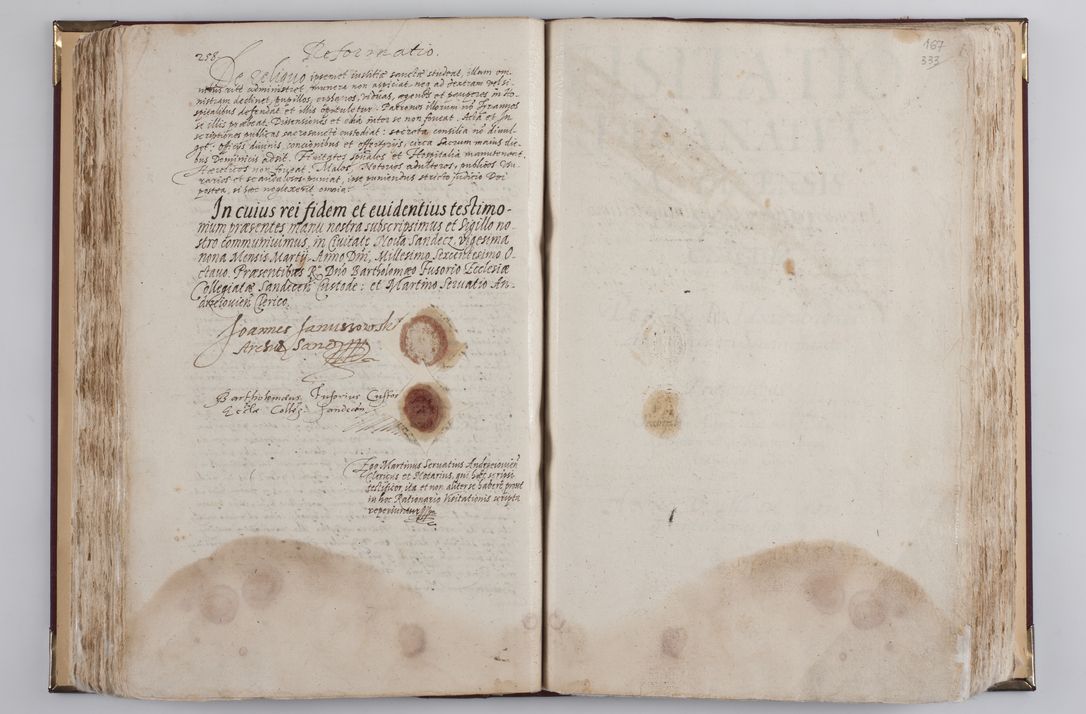 Zdjęcie nr 188 dla obiektu archiwalnego: Visitatio externa diversarum dioecesis Cracoviensis ecclesiarum sub R. D. Petro Tylicki, episcopo Cracoviensi facta a. D. 1607