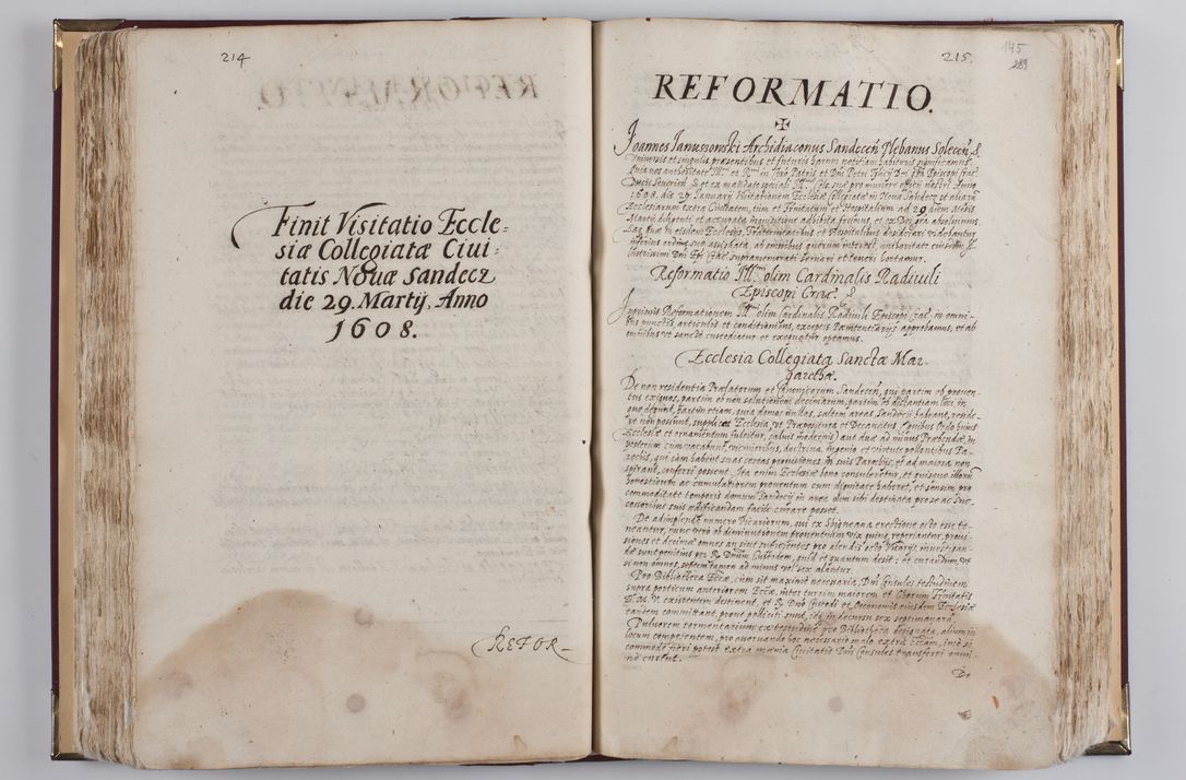 Zdjęcie nr 163 dla obiektu archiwalnego: Visitatio externa diversarum dioecesis Cracoviensis ecclesiarum sub R. D. Petro Tylicki, episcopo Cracoviensi facta a. D. 1607
