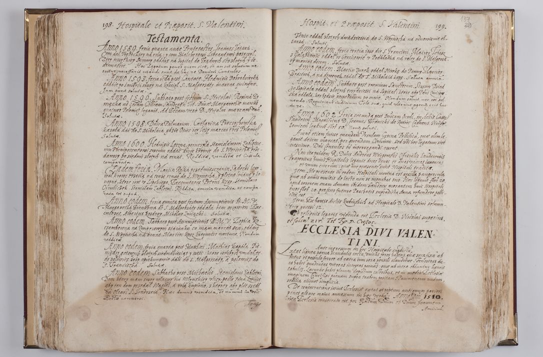 Zdjęcie nr 155 dla obiektu archiwalnego: Visitatio externa diversarum dioecesis Cracoviensis ecclesiarum sub R. D. Petro Tylicki, episcopo Cracoviensi facta a. D. 1607