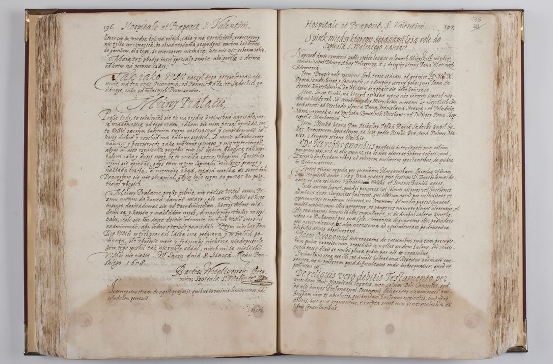 Zdjęcie nr 154 dla obiektu archiwalnego: Visitatio externa diversarum dioecesis Cracoviensis ecclesiarum sub R. D. Petro Tylicki, episcopo Cracoviensi facta a. D. 1607