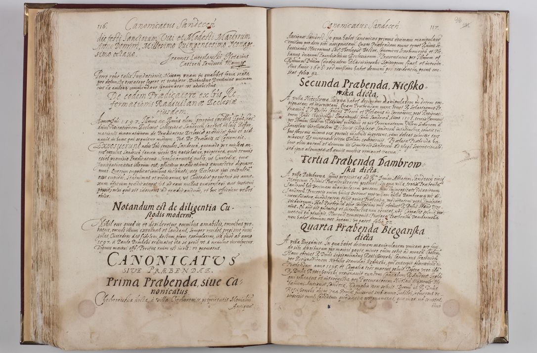 Zdjęcie nr 109 dla obiektu archiwalnego: Visitatio externa diversarum dioecesis Cracoviensis ecclesiarum sub R. D. Petro Tylicki, episcopo Cracoviensi facta a. D. 1607