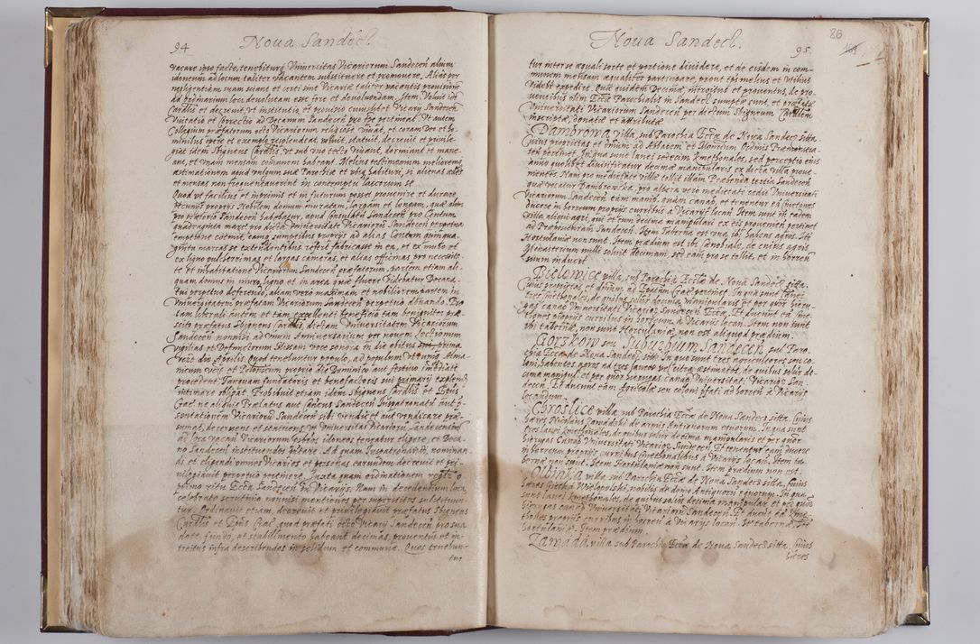 Zdjęcie nr 97 dla obiektu archiwalnego: Visitatio externa diversarum dioecesis Cracoviensis ecclesiarum sub R. D. Petro Tylicki, episcopo Cracoviensi facta a. D. 1607