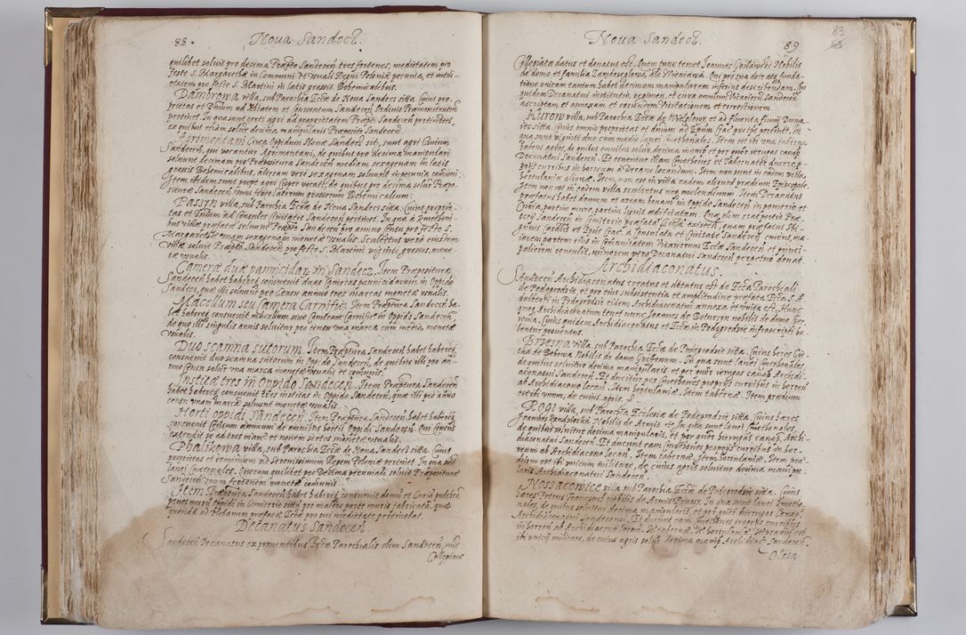 Zdjęcie nr 94 dla obiektu archiwalnego: Visitatio externa diversarum dioecesis Cracoviensis ecclesiarum sub R. D. Petro Tylicki, episcopo Cracoviensi facta a. D. 1607