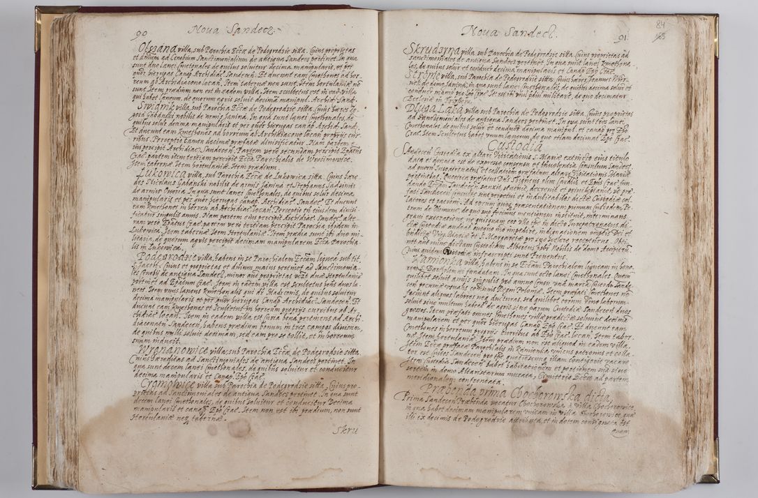 Zdjęcie nr 95 dla obiektu archiwalnego: Visitatio externa diversarum dioecesis Cracoviensis ecclesiarum sub R. D. Petro Tylicki, episcopo Cracoviensi facta a. D. 1607