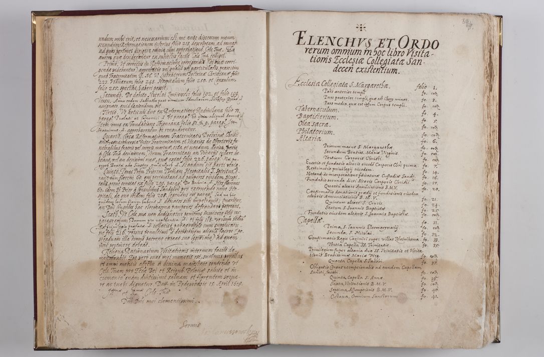 Zdjęcie nr 43 dla obiektu archiwalnego: Visitatio externa diversarum dioecesis Cracoviensis ecclesiarum sub R. D. Petro Tylicki, episcopo Cracoviensi facta a. D. 1607