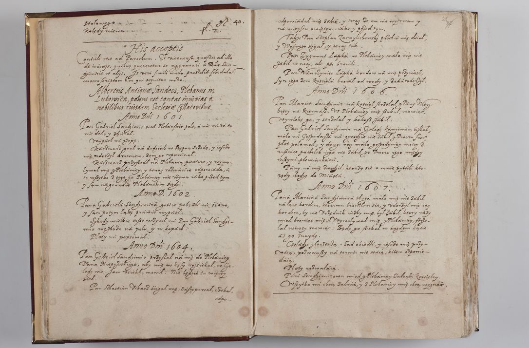Zdjęcie nr 26 dla obiektu archiwalnego: Visitatio externa diversarum dioecesis Cracoviensis ecclesiarum sub R. D. Petro Tylicki, episcopo Cracoviensi facta a. D. 1607