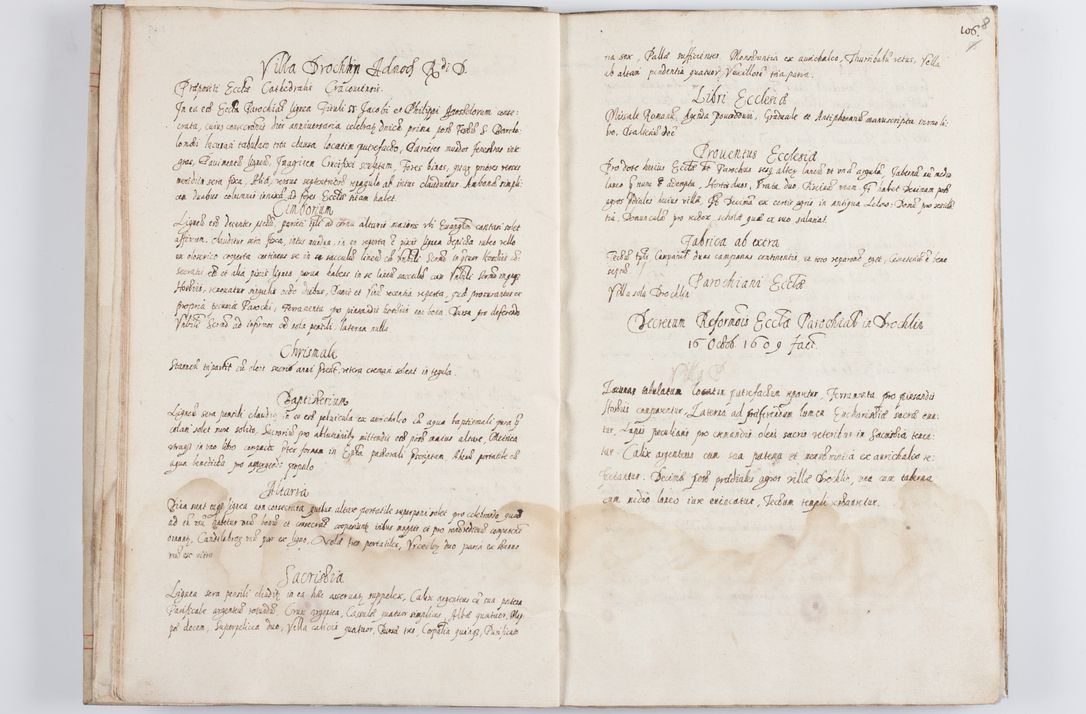 Zdjęcie nr 14 dla obiektu archiwalnego: Visitatio ecclesiarum parochialium in decanatibus Leloviensi, Kijensi, Łukoviensi, Proszoviensi, Parczoviensi et Wrocimoviensi in annis 1609 - 1614 peracta, nec non visitatio ecclesiae parochialis s. Jacobi in Casimiria per R. D. Hieronymum Reczajski, archidiaconum cathedralem Cracoviensem vigore specianuarii facta. Visitatio ecclesie parochialis in oppido Mussinensi per R. D. Andream Łukomski, Wladislaviensem et Sandomieriensem canonicum ex dommissione R. D. Petri Tylicki, episcopi Cracoviensi die 1 Julii peracta.