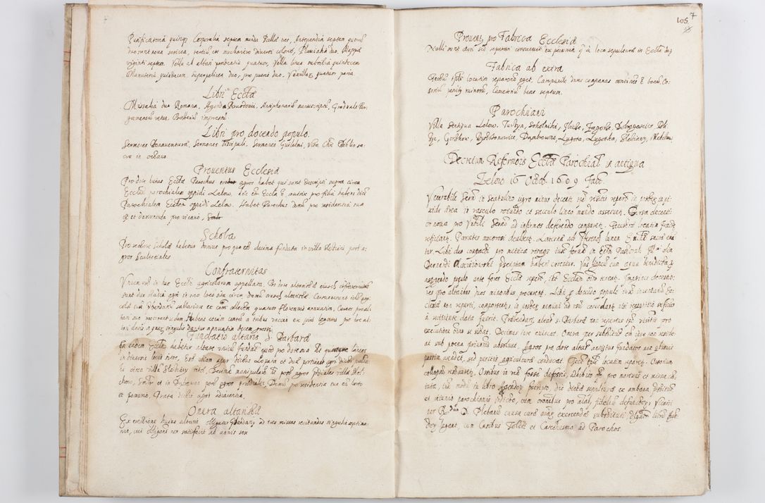 Zdjęcie nr 13 dla obiektu archiwalnego: Visitatio ecclesiarum parochialium in decanatibus Leloviensi, Kijensi, Łukoviensi, Proszoviensi, Parczoviensi et Wrocimoviensi in annis 1609 - 1614 peracta, nec non visitatio ecclesiae parochialis s. Jacobi in Casimiria per R. D. Hieronymum Reczajski, archidiaconum cathedralem Cracoviensem vigore specianuarii facta. Visitatio ecclesie parochialis in oppido Mussinensi per R. D. Andream Łukomski, Wladislaviensem et Sandomieriensem canonicum ex dommissione R. D. Petri Tylicki, episcopi Cracoviensi die 1 Julii peracta.