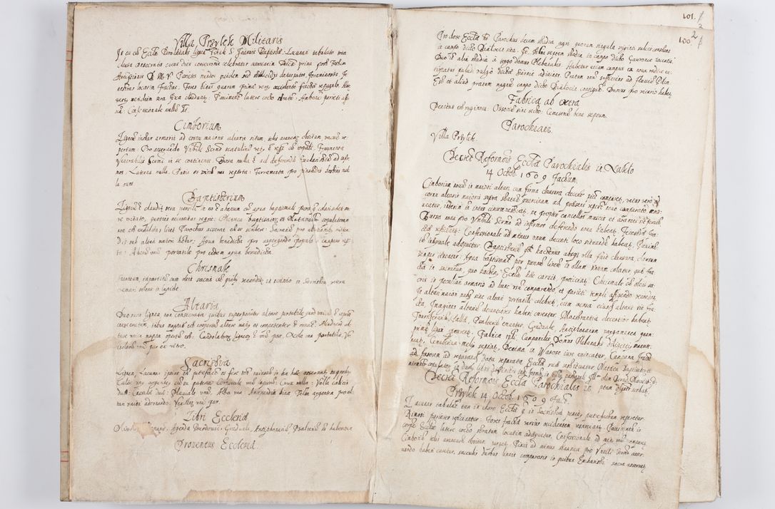 Zdjęcie nr 8 dla obiektu archiwalnego: Visitatio ecclesiarum parochialium in decanatibus Leloviensi, Kijensi, Łukoviensi, Proszoviensi, Parczoviensi et Wrocimoviensi in annis 1609 - 1614 peracta, nec non visitatio ecclesiae parochialis s. Jacobi in Casimiria per R. D. Hieronymum Reczajski, archidiaconum cathedralem Cracoviensem vigore specianuarii facta. Visitatio ecclesie parochialis in oppido Mussinensi per R. D. Andream Łukomski, Wladislaviensem et Sandomieriensem canonicum ex dommissione R. D. Petri Tylicki, episcopi Cracoviensi die 1 Julii peracta.