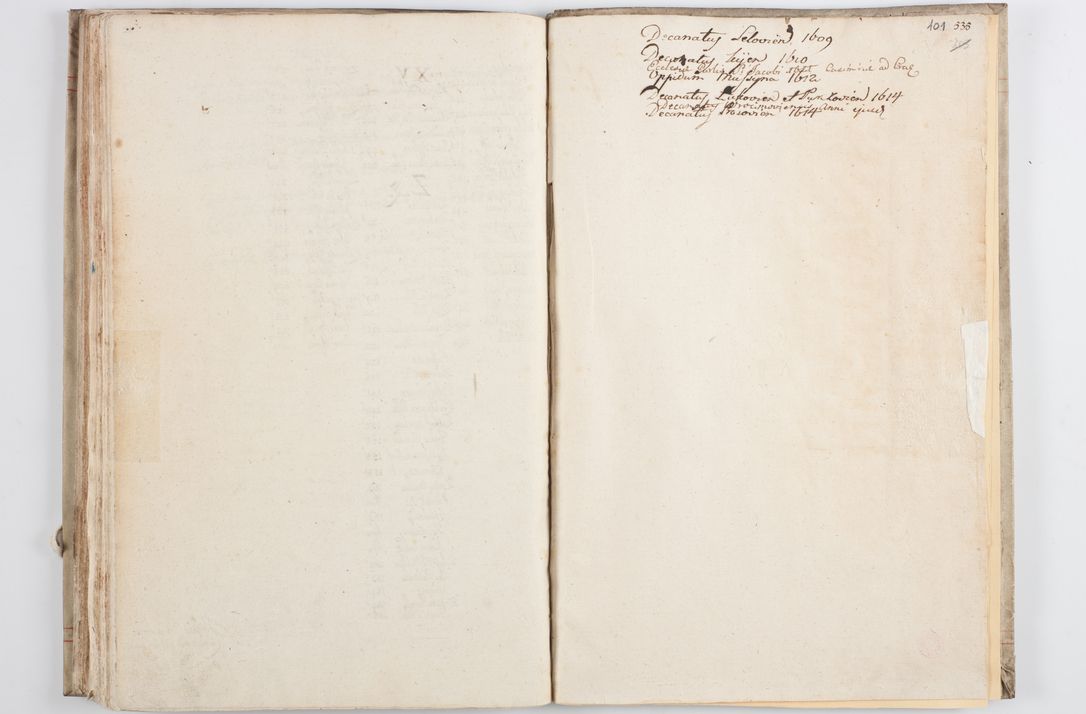 Zdjęcie nr 109 dla obiektu archiwalnego: Visitatio ecclesiarum parochialium in decanatibus Leloviensi, Kijensi, Łukoviensi, Proszoviensi, Parczoviensi et Wrocimoviensi in annis 1609 - 1614 peracta, nec non visitatio ecclesiae parochialis s. Jacobi in Casimiria per R. D. Hieronymum Reczajski, archidiaconum cathedralem Cracoviensem vigore specianuarii facta. Visitatio ecclesie parochialis in oppido Mussinensi per R. D. Andream Łukomski, Wladislaviensem et Sandomieriensem canonicum ex dommissione R. D. Petri Tylicki, episcopi Cracoviensi die 1 Julii peracta.