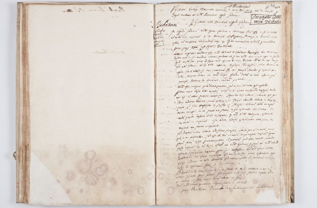 Zdjęcie nr 54 dla obiektu archiwalnego: Visitatio ecclesiarum parochialium in decanatibus Leloviensi, Kijensi, Łukoviensi, Proszoviensi, Parczoviensi et Wrocimoviensi in annis 1609 - 1614 peracta, nec non visitatio ecclesiae parochialis s. Jacobi in Casimiria per R. D. Hieronymum Reczajski, archidiaconum cathedralem Cracoviensem vigore specianuarii facta. Visitatio ecclesie parochialis in oppido Mussinensi per R. D. Andream Łukomski, Wladislaviensem et Sandomieriensem canonicum ex dommissione R. D. Petri Tylicki, episcopi Cracoviensi die 1 Julii peracta.