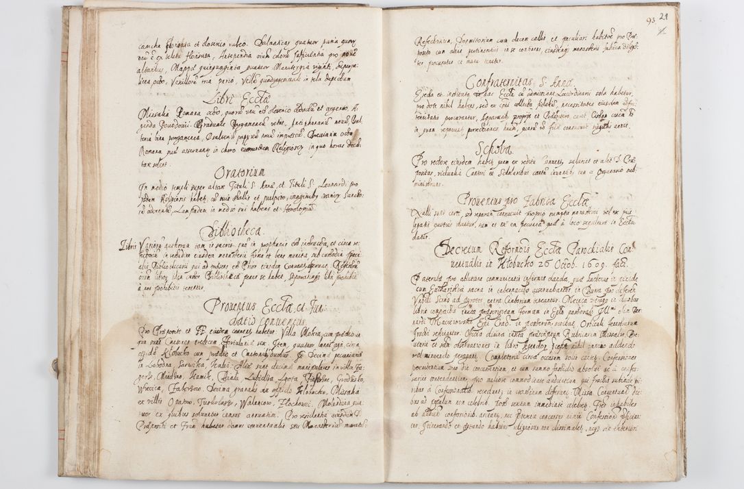 Zdjęcie nr 27 dla obiektu archiwalnego: Visitatio ecclesiarum parochialium in decanatibus Leloviensi, Kijensi, Łukoviensi, Proszoviensi, Parczoviensi et Wrocimoviensi in annis 1609 - 1614 peracta, nec non visitatio ecclesiae parochialis s. Jacobi in Casimiria per R. D. Hieronymum Reczajski, archidiaconum cathedralem Cracoviensem vigore specianuarii facta. Visitatio ecclesie parochialis in oppido Mussinensi per R. D. Andream Łukomski, Wladislaviensem et Sandomieriensem canonicum ex dommissione R. D. Petri Tylicki, episcopi Cracoviensi die 1 Julii peracta.