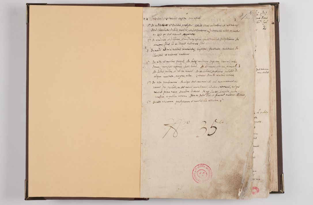 Zdjęcie nr 7 dla obiektu archiwalnego: Acta visitationis interioris decanatuum Skawininensis, Novum Montis, Oswiecimensis, Zatorienisis ad Archidiaconatum Cracoviensis per Admodum Reverendisismum Dominum Joanneum Foxium I.V.D. Archidiaconum Cracoviensis Protonotarium Apostolicum in Anno Domini Millesimo Sexcentesimo Decimo Septimo authoritate ordinaria absoluta