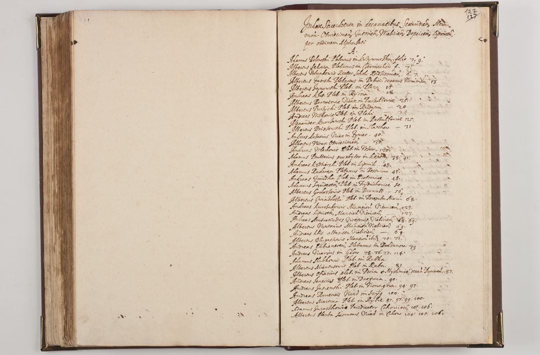 Zdjęcie nr 135 dla obiektu archiwalnego: Acta visitationis interioris decanatuum Skawininensis, Novum Montis, Oswiecimensis, Zatorienisis ad Archidiaconatum Cracoviensis per Admodum Reverendisismum Dominum Joanneum Foxium I.V.D. Archidiaconum Cracoviensis Protonotarium Apostolicum in Anno Domini Millesimo Sexcentesimo Decimo Septimo authoritate ordinaria absoluta