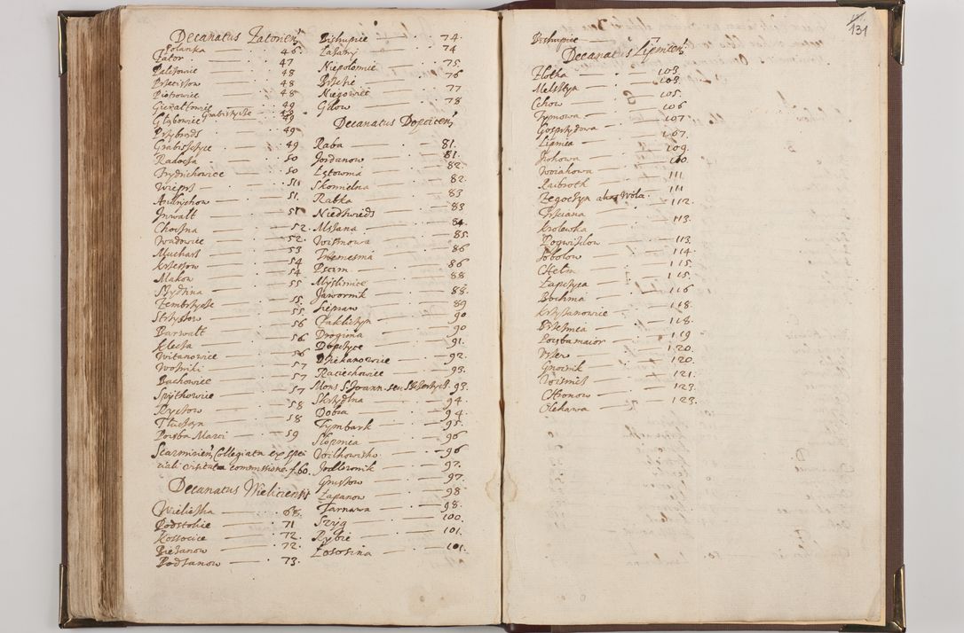 Zdjęcie nr 139 dla obiektu archiwalnego: Acta visitationis interioris decanatuum Skawininensis, Novum Montis, Oswiecimensis, Zatorienisis ad Archidiaconatum Cracoviensis per Admodum Reverendisismum Dominum Joanneum Foxium I.V.D. Archidiaconum Cracoviensis Protonotarium Apostolicum in Anno Domini Millesimo Sexcentesimo Decimo Septimo authoritate ordinaria absoluta