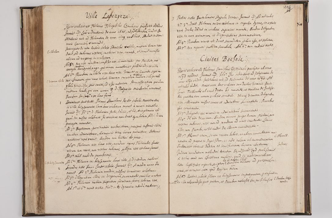 Zdjęcie nr 124 dla obiektu archiwalnego: Acta visitationis interioris decanatuum Skawininensis, Novum Montis, Oswiecimensis, Zatorienisis ad Archidiaconatum Cracoviensis per Admodum Reverendisismum Dominum Joanneum Foxium I.V.D. Archidiaconum Cracoviensis Protonotarium Apostolicum in Anno Domini Millesimo Sexcentesimo Decimo Septimo authoritate ordinaria absoluta