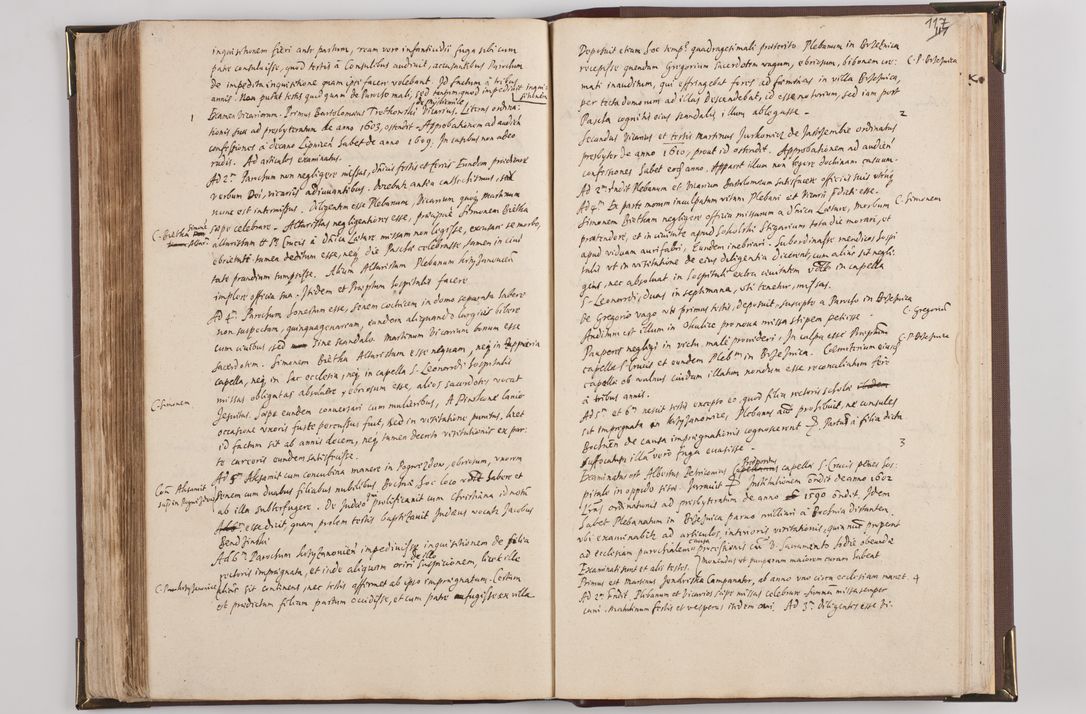 Zdjęcie nr 125 dla obiektu archiwalnego: Acta visitationis interioris decanatuum Skawininensis, Novum Montis, Oswiecimensis, Zatorienisis ad Archidiaconatum Cracoviensis per Admodum Reverendisismum Dominum Joanneum Foxium I.V.D. Archidiaconum Cracoviensis Protonotarium Apostolicum in Anno Domini Millesimo Sexcentesimo Decimo Septimo authoritate ordinaria absoluta