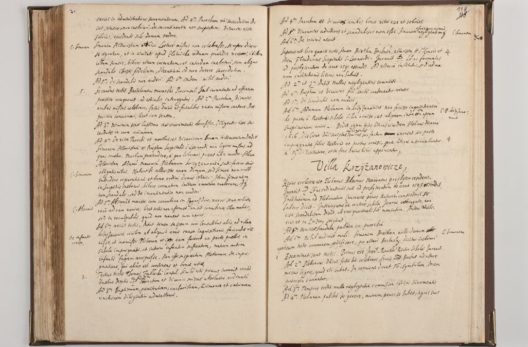 Zdjęcie nr 126 dla obiektu archiwalnego: Acta visitationis interioris decanatuum Skawininensis, Novum Montis, Oswiecimensis, Zatorienisis ad Archidiaconatum Cracoviensis per Admodum Reverendisismum Dominum Joanneum Foxium I.V.D. Archidiaconum Cracoviensis Protonotarium Apostolicum in Anno Domini Millesimo Sexcentesimo Decimo Septimo authoritate ordinaria absoluta