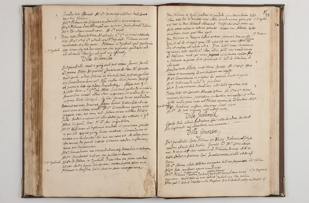 Zdjęcie nr 105 dla obiektu archiwalnego: Acta visitationis interioris decanatuum Skawininensis, Novum Montis, Oswiecimensis, Zatorienisis ad Archidiaconatum Cracoviensis per Admodum Reverendisismum Dominum Joanneum Foxium I.V.D. Archidiaconum Cracoviensis Protonotarium Apostolicum in Anno Domini Millesimo Sexcentesimo Decimo Septimo authoritate ordinaria absoluta