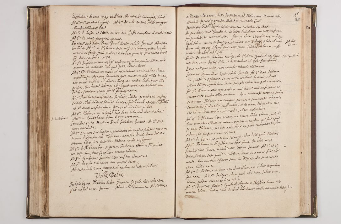 Zdjęcie nr 103 dla obiektu archiwalnego: Acta visitationis interioris decanatuum Skawininensis, Novum Montis, Oswiecimensis, Zatorienisis ad Archidiaconatum Cracoviensis per Admodum Reverendisismum Dominum Joanneum Foxium I.V.D. Archidiaconum Cracoviensis Protonotarium Apostolicum in Anno Domini Millesimo Sexcentesimo Decimo Septimo authoritate ordinaria absoluta