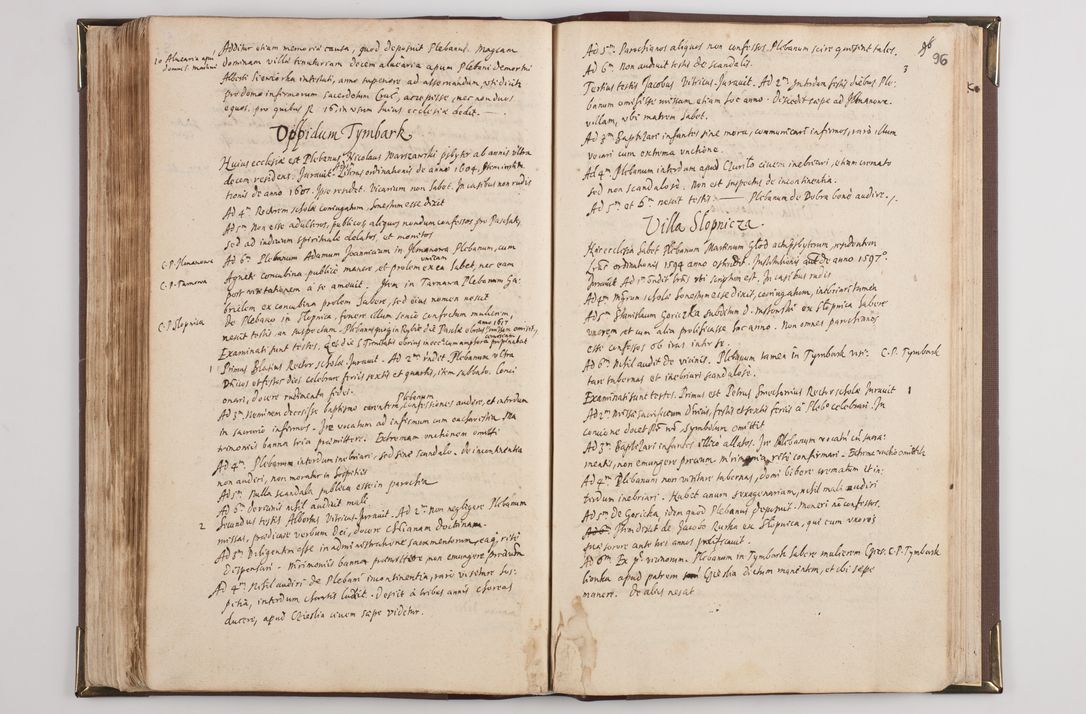 Zdjęcie nr 104 dla obiektu archiwalnego: Acta visitationis interioris decanatuum Skawininensis, Novum Montis, Oswiecimensis, Zatorienisis ad Archidiaconatum Cracoviensis per Admodum Reverendisismum Dominum Joanneum Foxium I.V.D. Archidiaconum Cracoviensis Protonotarium Apostolicum in Anno Domini Millesimo Sexcentesimo Decimo Septimo authoritate ordinaria absoluta