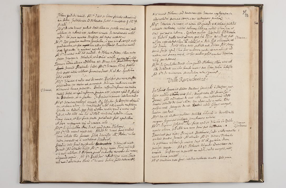 Zdjęcie nr 101 dla obiektu archiwalnego: Acta visitationis interioris decanatuum Skawininensis, Novum Montis, Oswiecimensis, Zatorienisis ad Archidiaconatum Cracoviensis per Admodum Reverendisismum Dominum Joanneum Foxium I.V.D. Archidiaconum Cracoviensis Protonotarium Apostolicum in Anno Domini Millesimo Sexcentesimo Decimo Septimo authoritate ordinaria absoluta