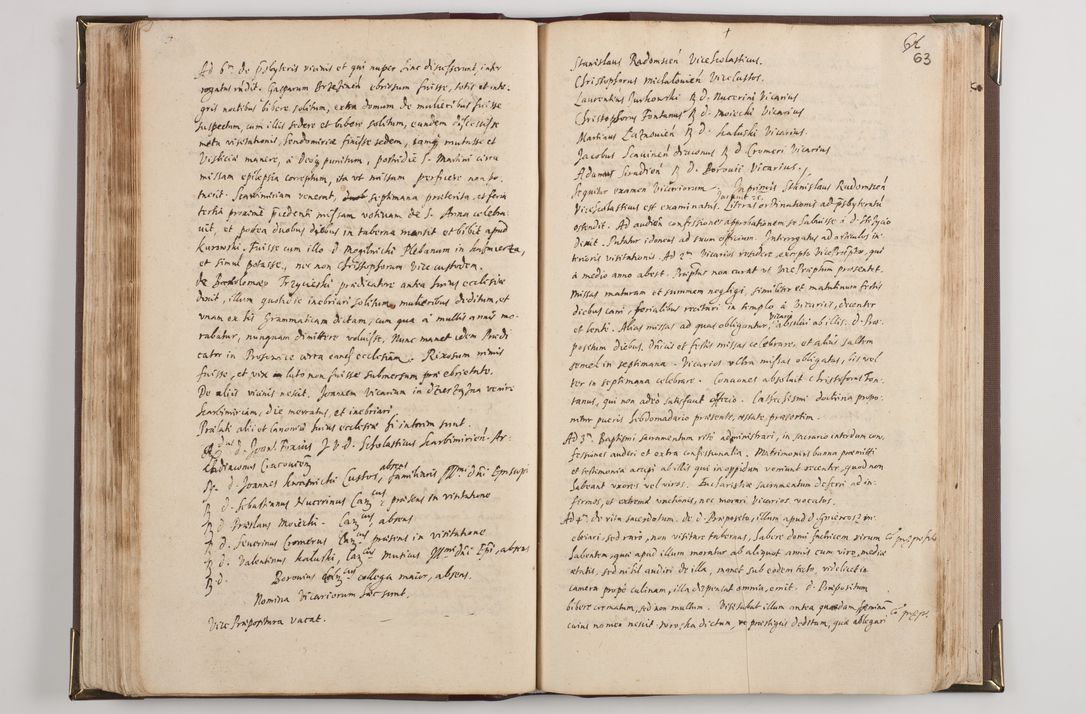 Zdjęcie nr 71 dla obiektu archiwalnego: Acta visitationis interioris decanatuum Skawininensis, Novum Montis, Oswiecimensis, Zatorienisis ad Archidiaconatum Cracoviensis per Admodum Reverendisismum Dominum Joanneum Foxium I.V.D. Archidiaconum Cracoviensis Protonotarium Apostolicum in Anno Domini Millesimo Sexcentesimo Decimo Septimo authoritate ordinaria absoluta